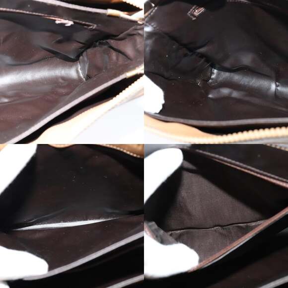 CELINE C Sulky Shoulder Bag Pvc Beige Gold - Picture 12 of 12